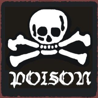 Shop Poison Bones Crossbones Vintage Metal Art Rustic Pirate Retro Tin Sign at the  Home Dcor Store. Find the latest styles with the lowest prices from Vintage Metal Art