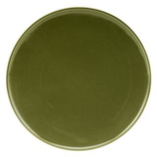 Zak Designs Savannah 11 Inch Dinner Plate, Set of 4, Green Kitchen & Dining