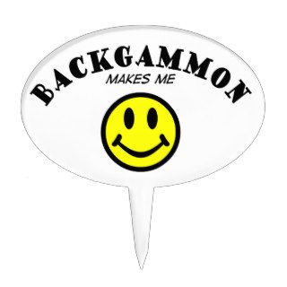 MMS Backgammon Cake Toppers