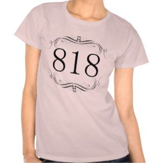 818 Area Code Tshirts