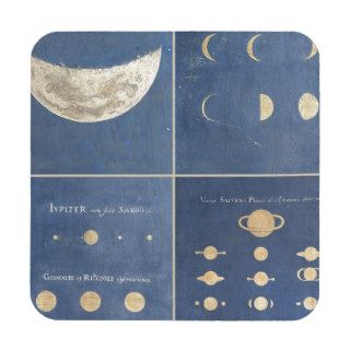 Astronomical Illustrations by Maria Clara Eimmart Drink Coasters