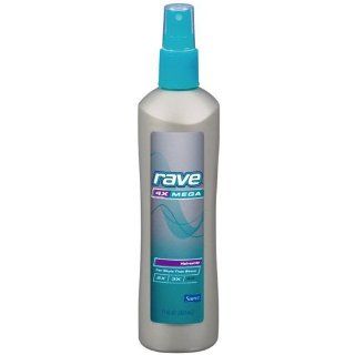 Rave 4x Mega Non aerosol Hairspray Unscented 11 Oz.  Hair Sprays  Beauty