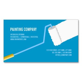 Painting Company / Contractor business card