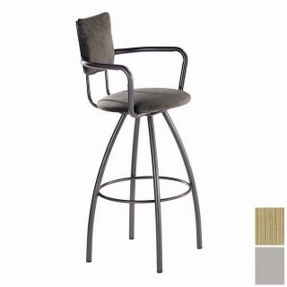 Trica Zip Silver 26 in Counter Stool