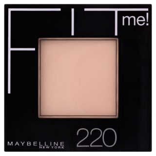 Maybelline New York Fit Me Pressed Powder   220 Natural Beige (9g)      Health & Beauty
