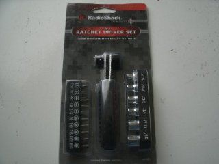 RadioShack 17 PC RATCHET DRIVER SET Item# 6400070 Model# 64 070 UPC# 040293024345   Power Impact Drivers  