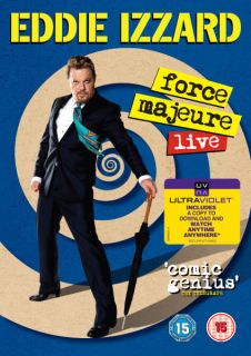 Eddie Izzard Force Majeure   Live      DVD