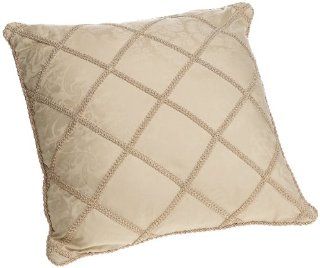 Court of Versailles Odeon Square Pillow, Beige   Body Pillows