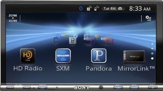Sony XAV701 7 Inch Bluetooth AV Receiver with HD Radio  Vehicle Dvd Players 
