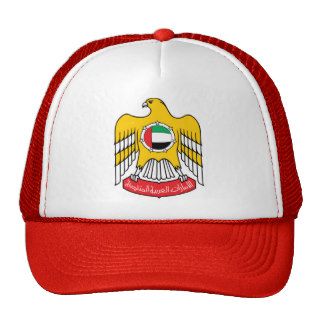 Uae Coat of Arms detail Hats