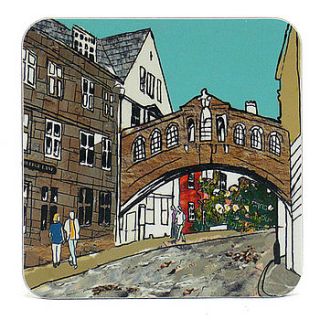 bridge of sighs oxford coaster by emmeline simpson