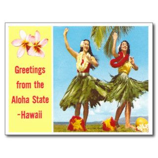 Vintage Aloha Postcards