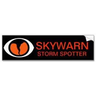 SKYWARN Storm Spotter Bumper Sticker