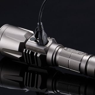 NiteCore P25 Smilodon 860 Lumen USB Rechargeable Tactical Flashlight