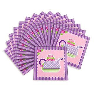 Tea Party Lunch Napkins (16 pc) Toys & Games
