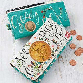 'see a penny' wallet by kiki's gifts and homeware