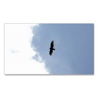 simple yet powerful business card   soaring eagle