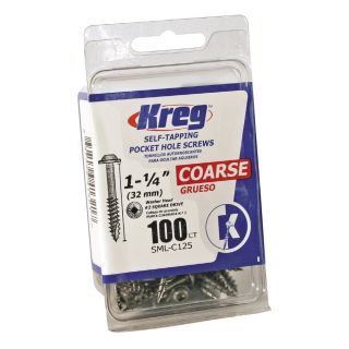 Kreg 100 Count 1.25 in C   PH Screws