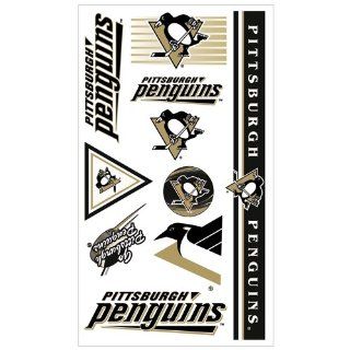 NHL Pittsburgh Penguins Temporary Tattoos  Sports Related Merchandise  Sports & Outdoors