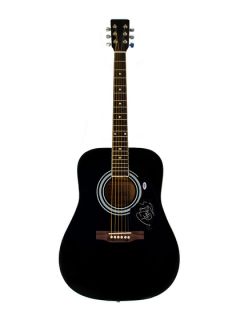 Tommy Chong Autographed Acoustic Guitar by New Dimensions