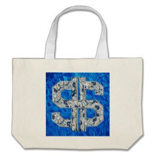 Blue Sapphire and Diamond on Blue Bling Bag