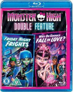 Monster High Friday Night Frights / Why Do Ghouls Fall In Love?      Blu ray