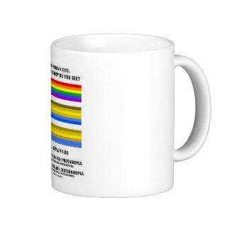 Color Blind Test (Colors Of Rainbow Vision Test) Coffee Mug