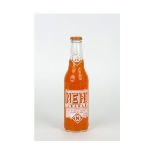 Original Nehi Orange, 12 oz bottles, (6 bottles)  Soda Soft Drinks  Grocery & Gourmet Food