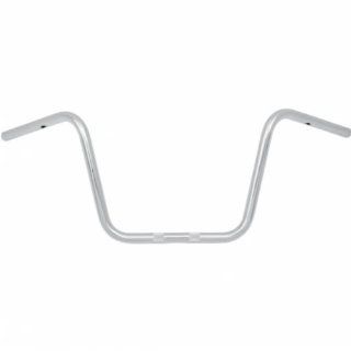 Flanders 1in. Classic Bend   Original Ape Hanger Bend   Knurled and Drilled   Chrome , Color Chrome, Handle Bar Size 1in. 650 28315 Automotive