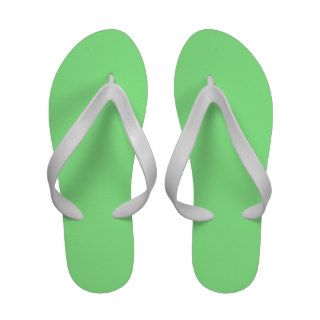 Mint Green Exclusive Color Coordinating Flip Flops