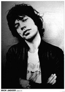 Mick Jagger London 1975 Poster Poster Print, 23x33   Rolling Stones Poster