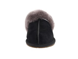 UGG Scuffette II Black/Grey Suede