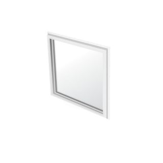 BetterBilt 72 in x 48 in 355 Series Series White Double Pane Square New Construction Picture Window