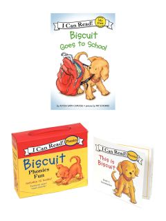 Biscuit Goes to School & Phonics Fun by Harper Collins