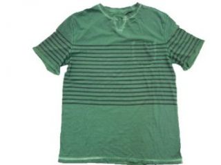 Buffalo David Bitton T shirt Boys Size Xl Green/stripes Clothing