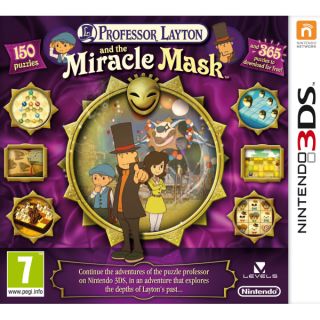 Professor Layton and The Miracle Mask (3DS)      Nintendo 3DS