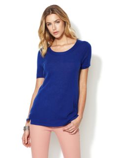 Cashmere Short Sleeve Sweater by Vkoo