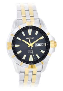 Seiko SNE176  Watches,Mens Solar Black Dial Stainless Steel, Casual Seiko Quartz Watches