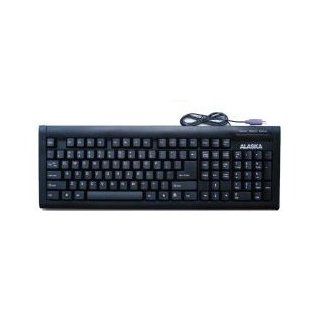 Alaska Keyboard 660Eb Ps2 English Ps2 Slim Standard Black Electronics