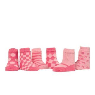 Elegant Baby Socks, Pretty In Pink, 6 Pack  Infant And Toddler Socks  Baby