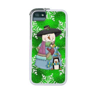 Christmas Snowman Graft Leverage iPhone 5/5s case