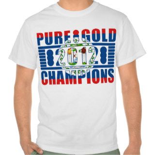 Belize 2012 Champions T Shirt