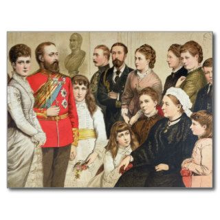 The Royal Family, 1880 Postcards