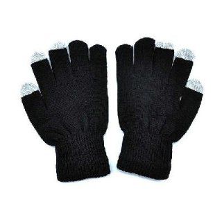 Capacitive Screen Touching Hand Warmer Gloves   Black (Pair) Cell Phones & Accessories