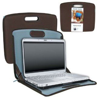 Belkin Laptop Sleeve Carry Case   Brown W/ Blue Interior Computers & Accessories
