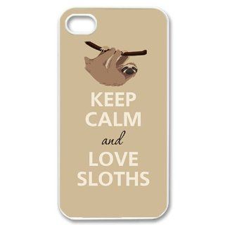Dolla Dolla Bill Sloth Personalized Iphone 4/4S cover cases Cell Phones & Accessories