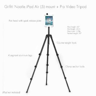 Grifiti Nootle iPad Air Video Tripod with Pan Head and Tripod Mount for Coaches, Teachers, Parents, Outdoors Pro Video Pan Shots and Photos Computers & Accessories