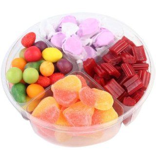 Sweet Candy Gift Basket 4 Section  Gourmet Candy Gifts  Grocery & Gourmet Food