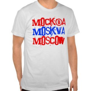 MOCKBA MOSKVA MOSCOW SHIRTS