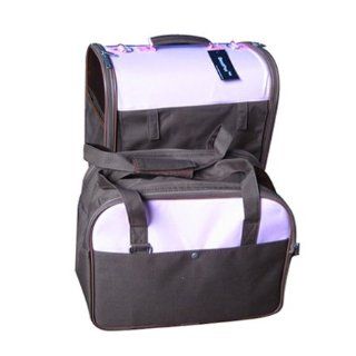 Twin Pet Carrier Dog Cat Bag Tote Purse w/Wheels 11CP/DP  Soft Sided Pet Carriers 